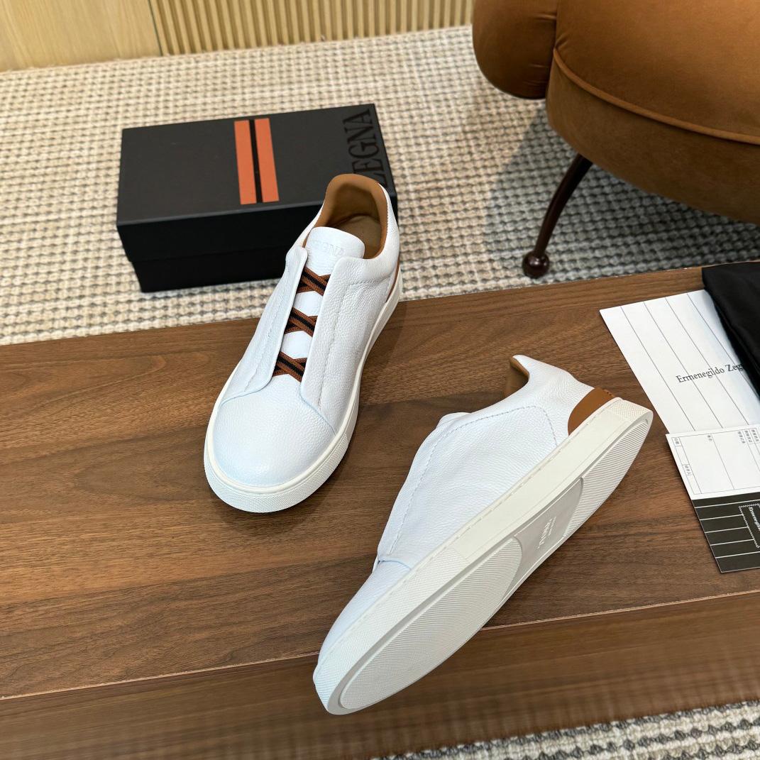 Zegna Leather Sneakers - PerfectKickZ