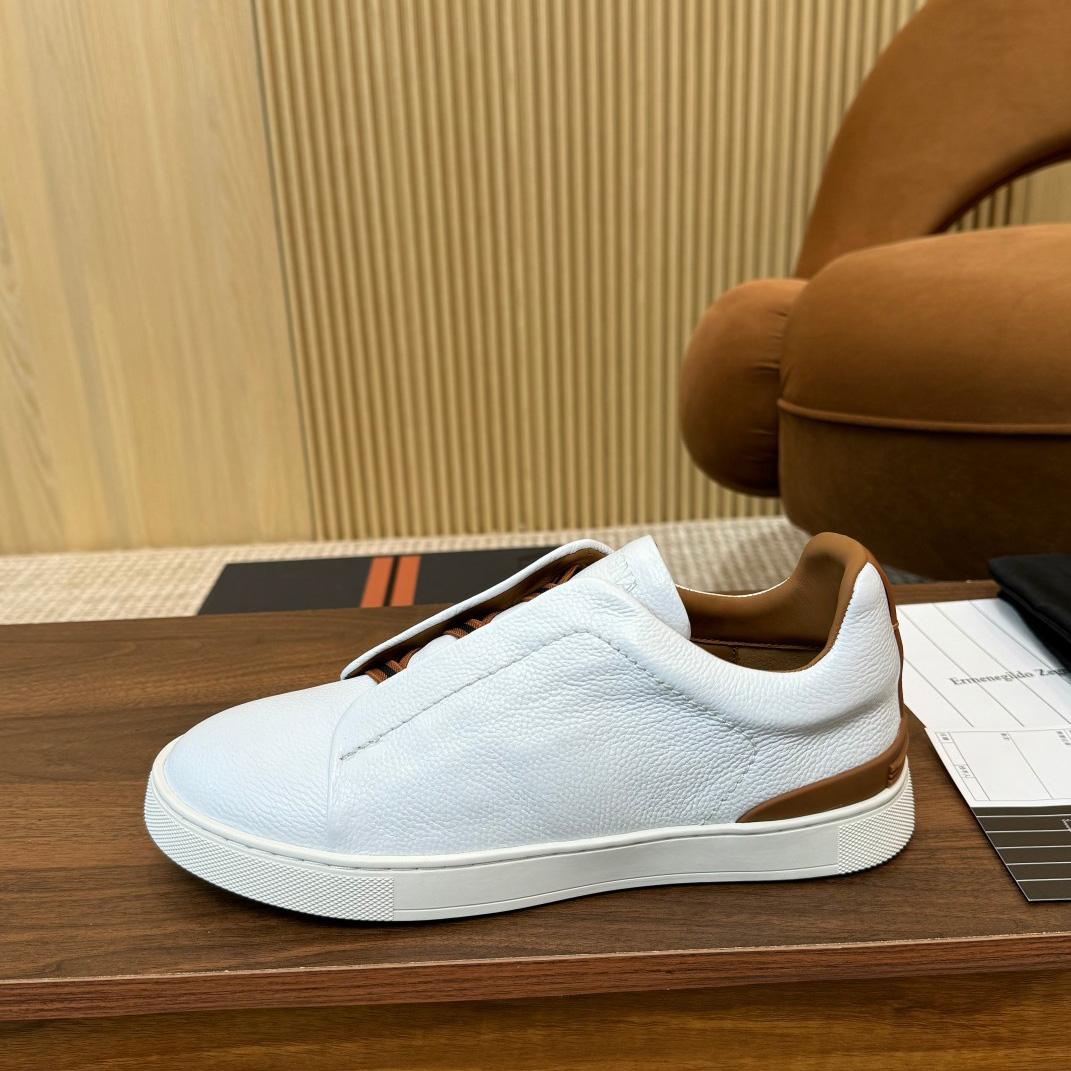 Zegna Leather Sneakers - PerfectKickZ