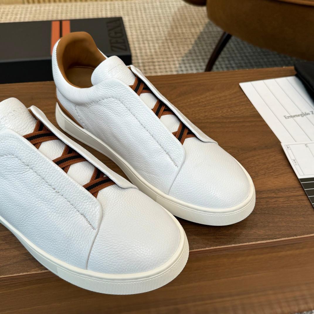 Zegna Leather Sneakers - PerfectKickZ