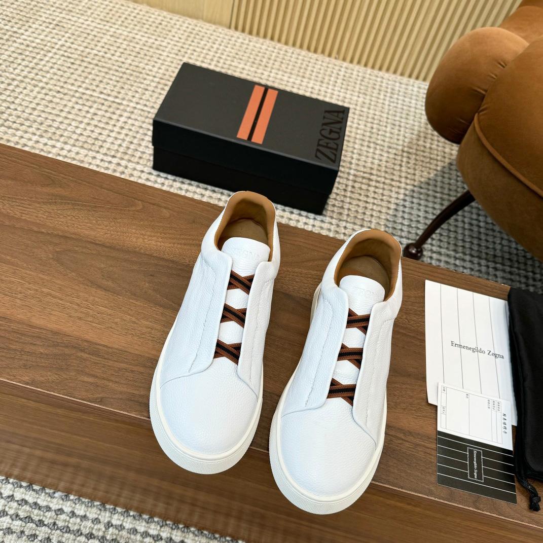 Zegna Leather Sneakers - PerfectKickZ