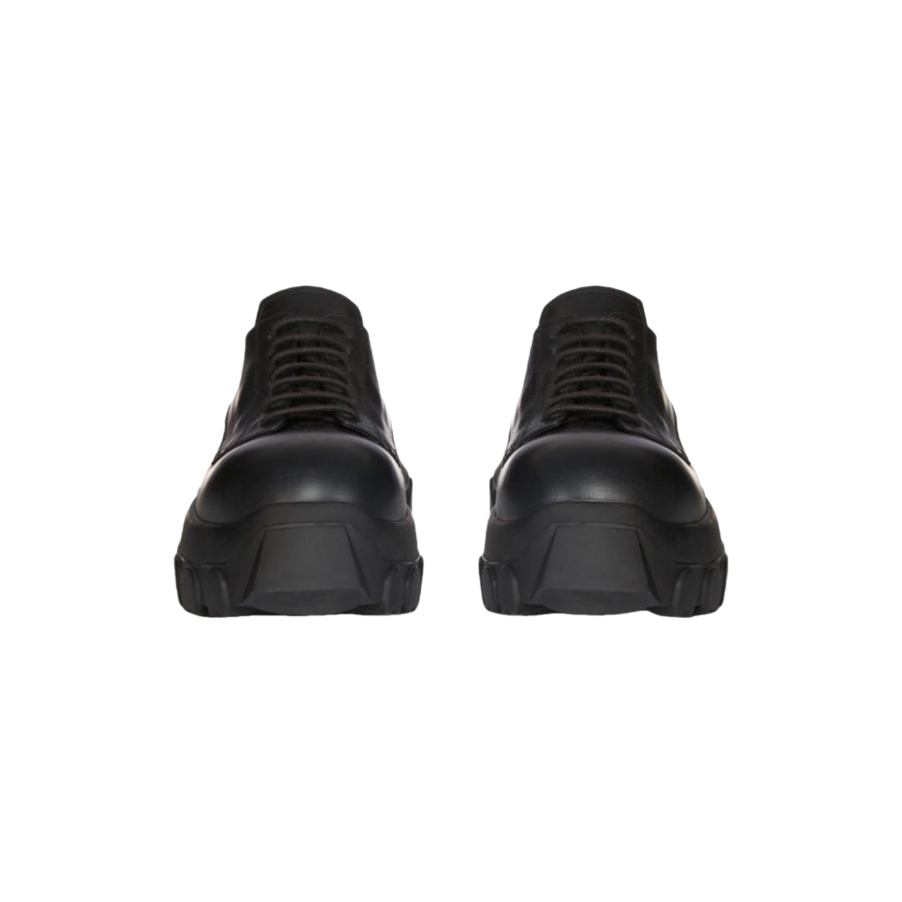 Rick Owens Bozo Tractor Leather Derby Shoes - PerfectKickZ