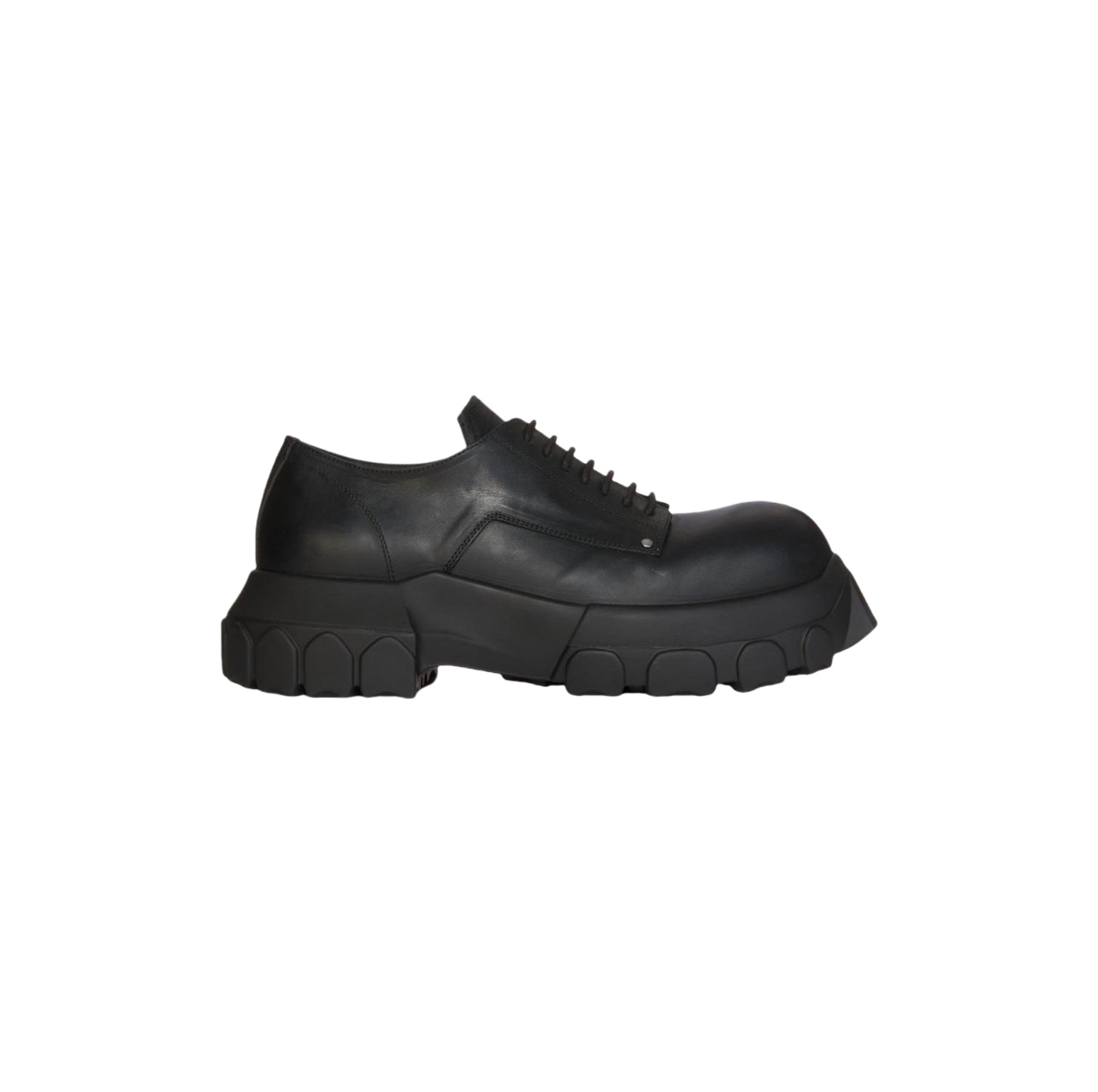 Rick Owens Bozo Tractor Leather Derby Shoes - PerfectKickZ