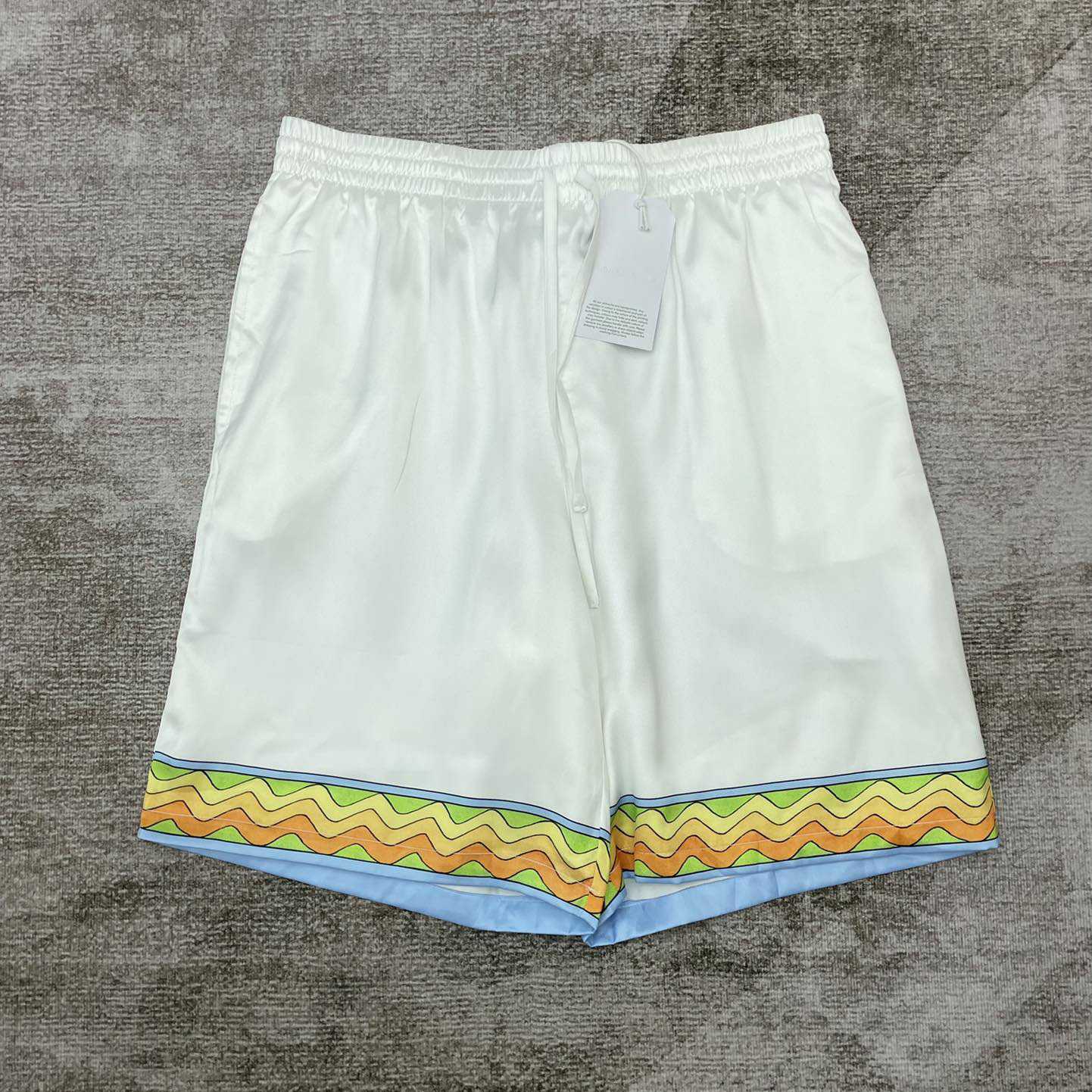 Casablanca Afro Cubism Silk Shorts    CA3640 - PerfectKickZ