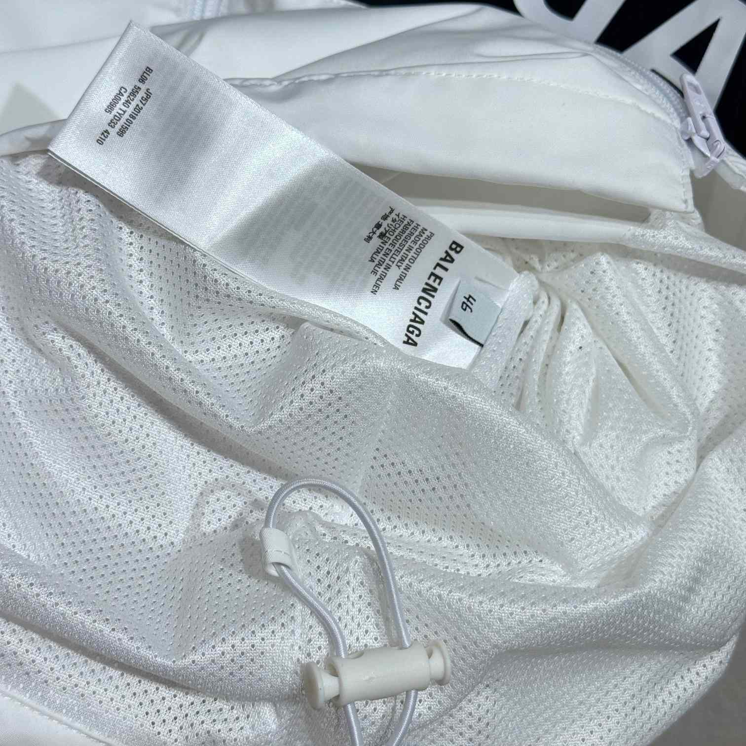 Balenciaga Logo-print Zip-up Windbreaker - PerfectKickZ