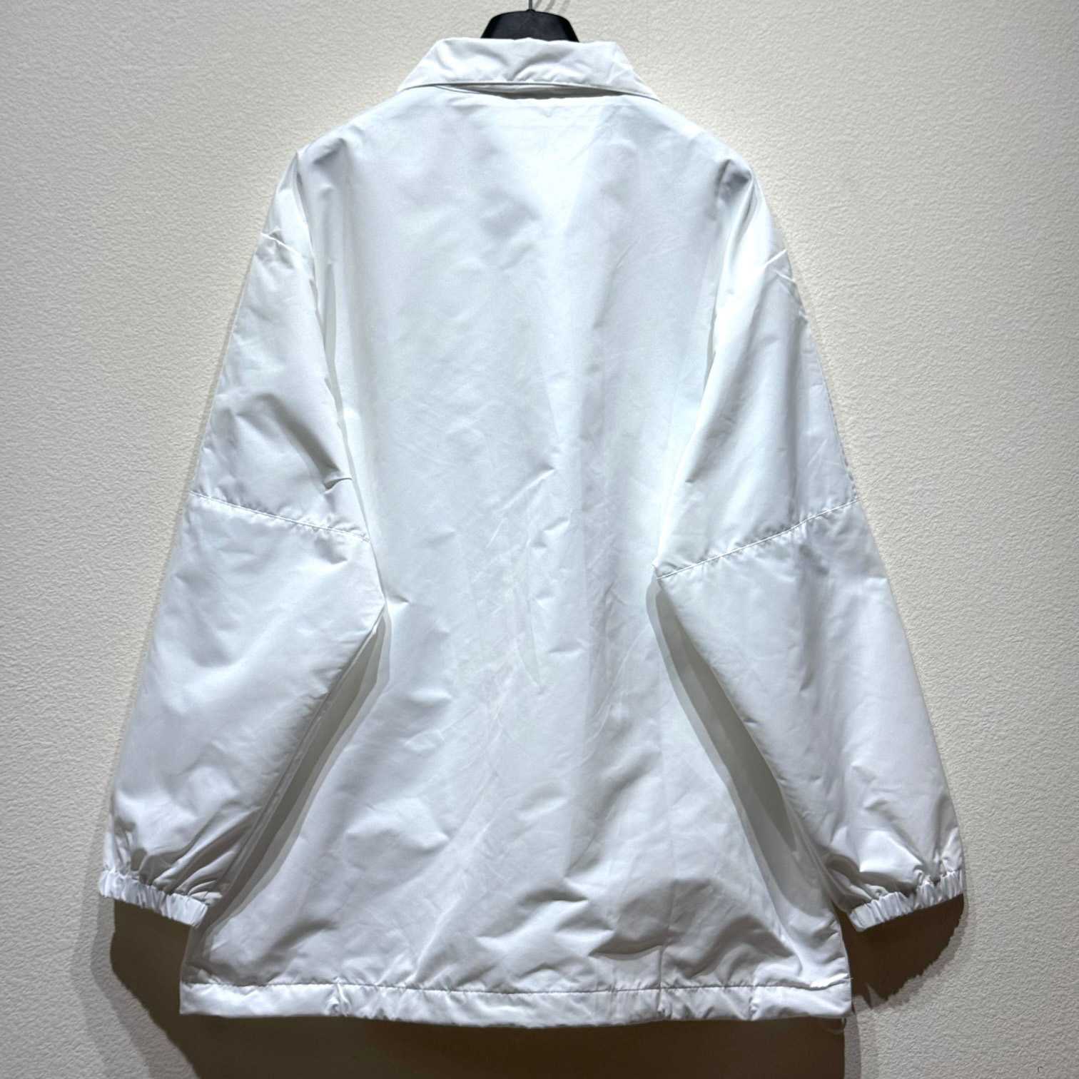 Balenciaga Logo-print Zip-up Windbreaker - PerfectKickZ
