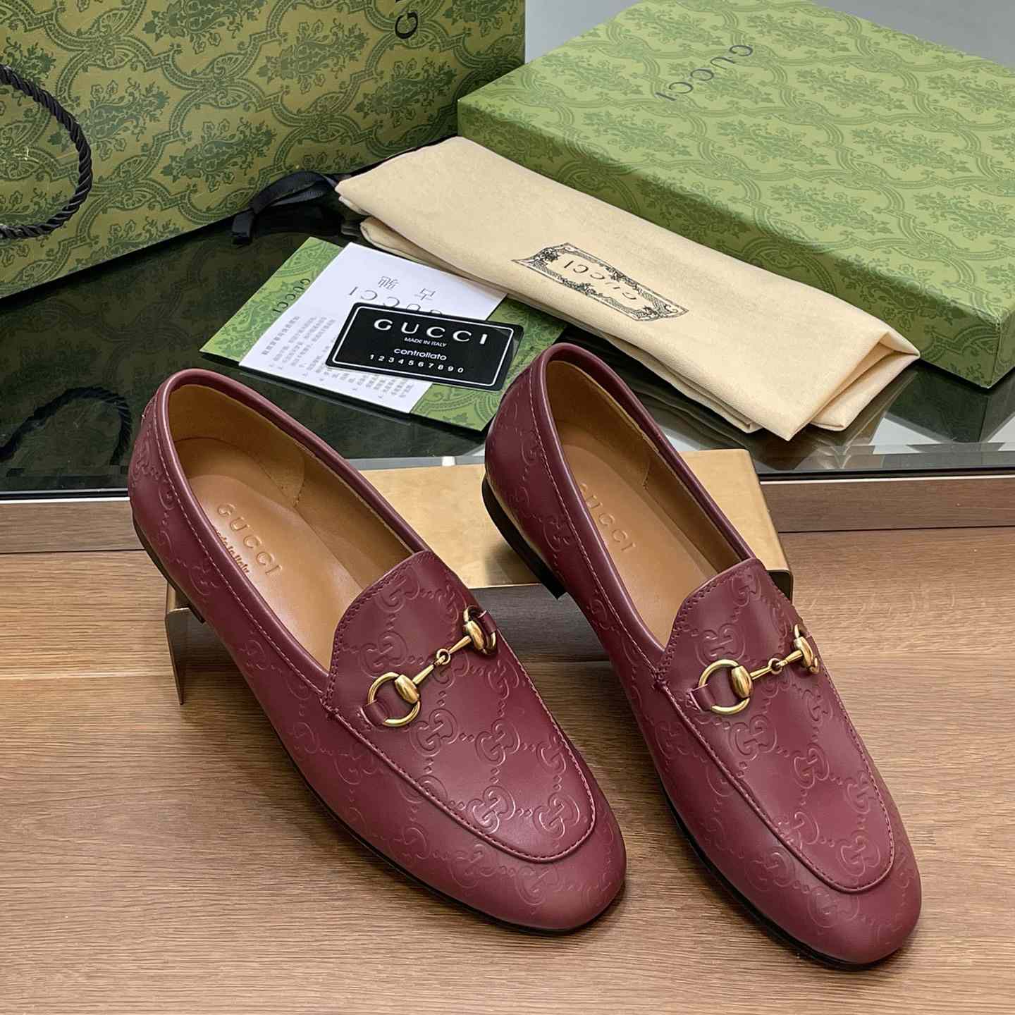 Gucci Women's Gucci Jordaan Loafer - PerfectKickZ