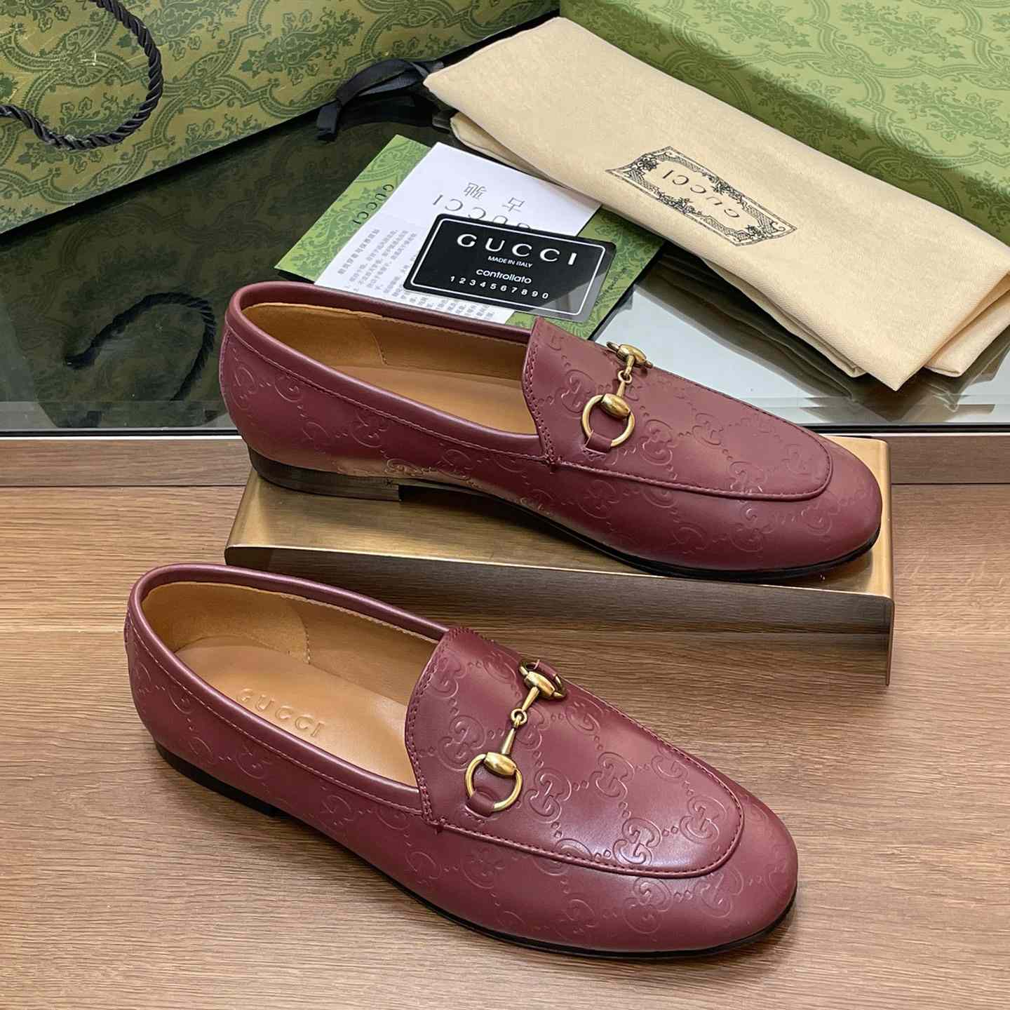 Gucci Women's Gucci Jordaan Loafer - PerfectKickZ