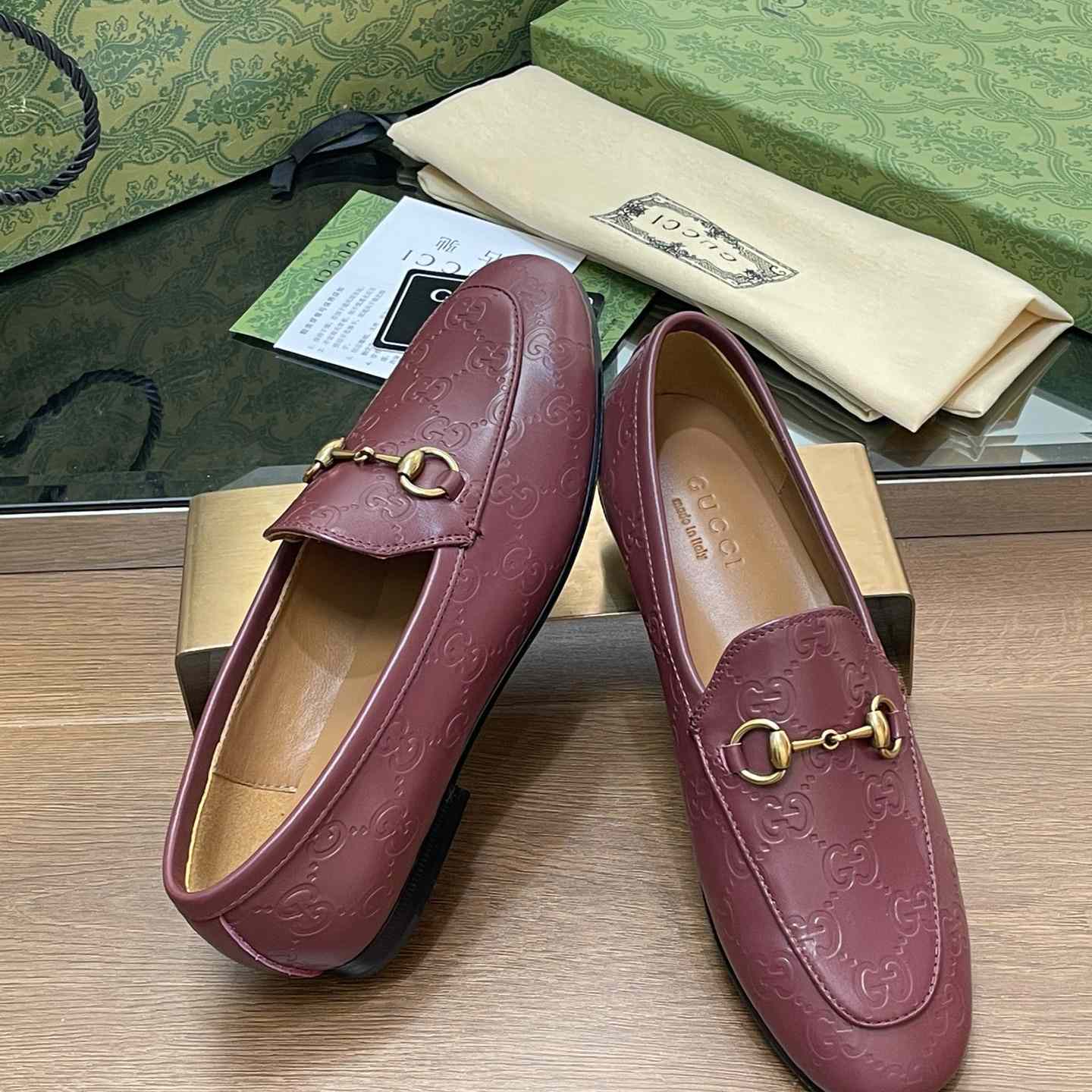 Gucci Women's Gucci Jordaan Loafer - PerfectKickZ