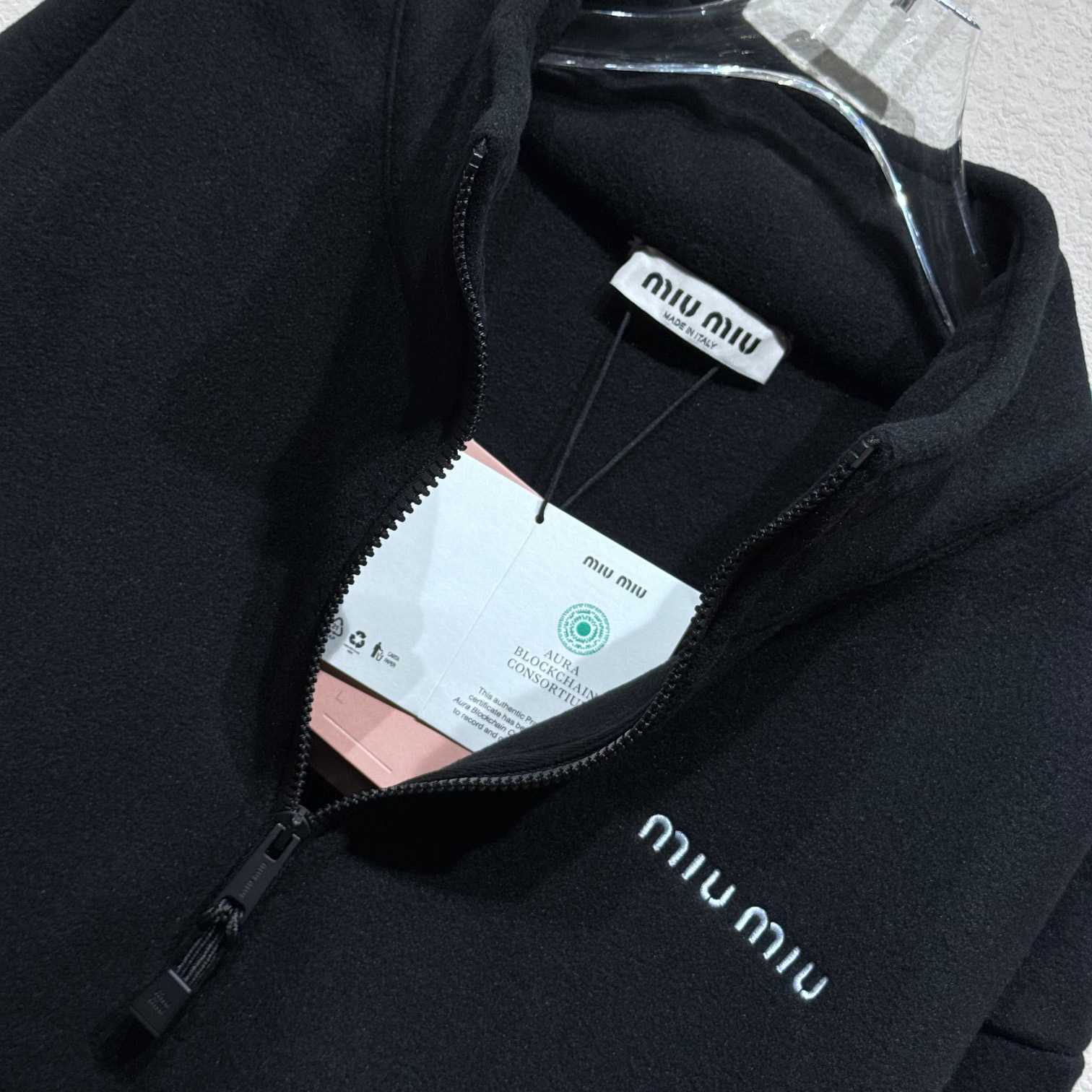Miu Miu Fleece Sweatshirt   - PerfectKickZ