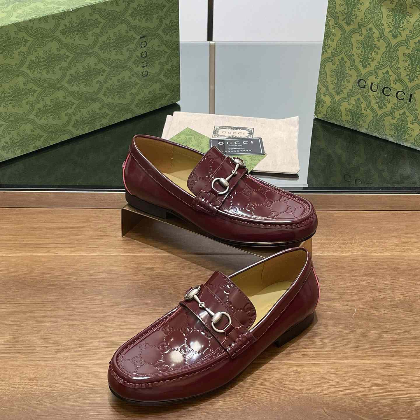 Gucci Men's Loafer With Horsebit - PerfectKickZ