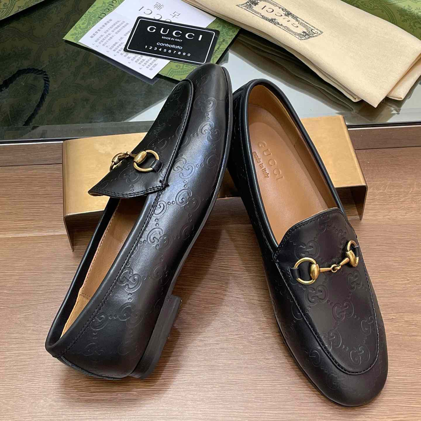 Gucci Women's Gucci Jordaan Loafer - PerfectKickZ