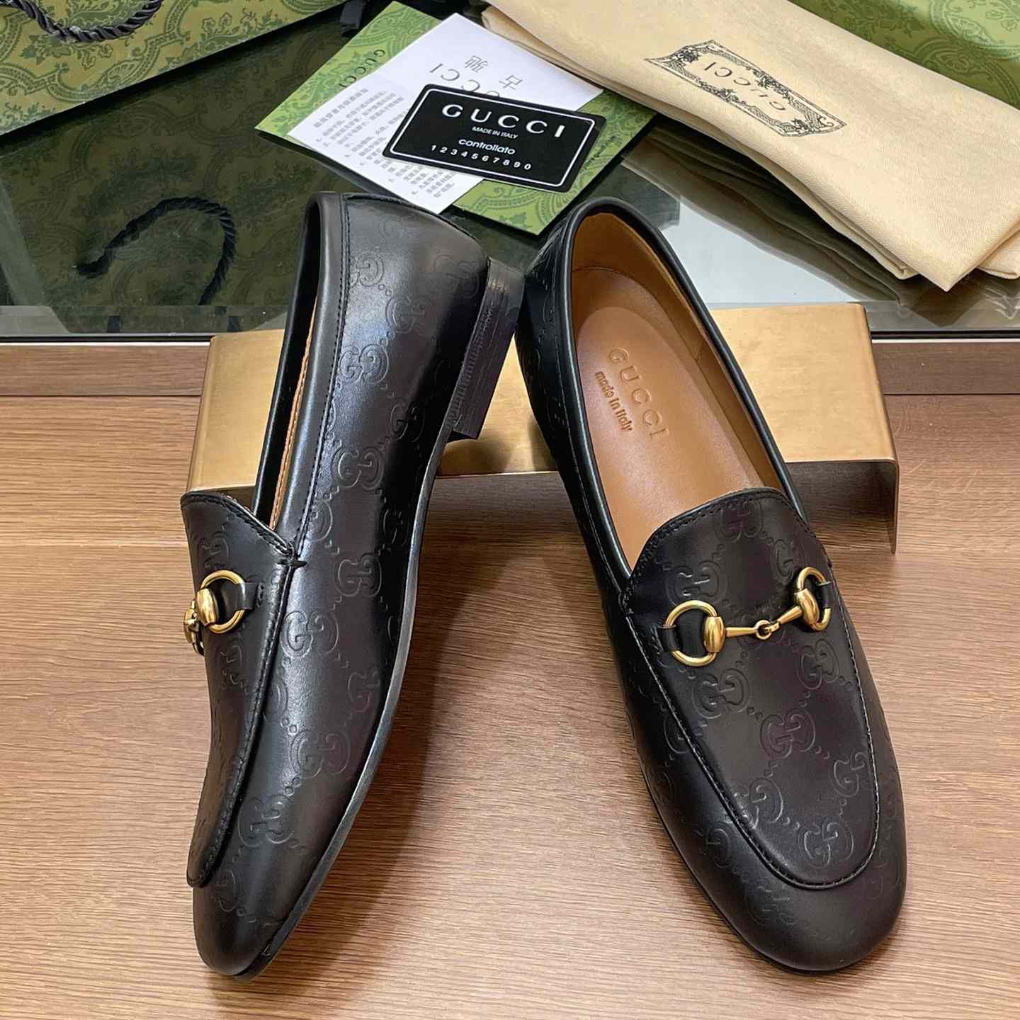 Gucci Women's Gucci Jordaan Loafer - PerfectKickZ