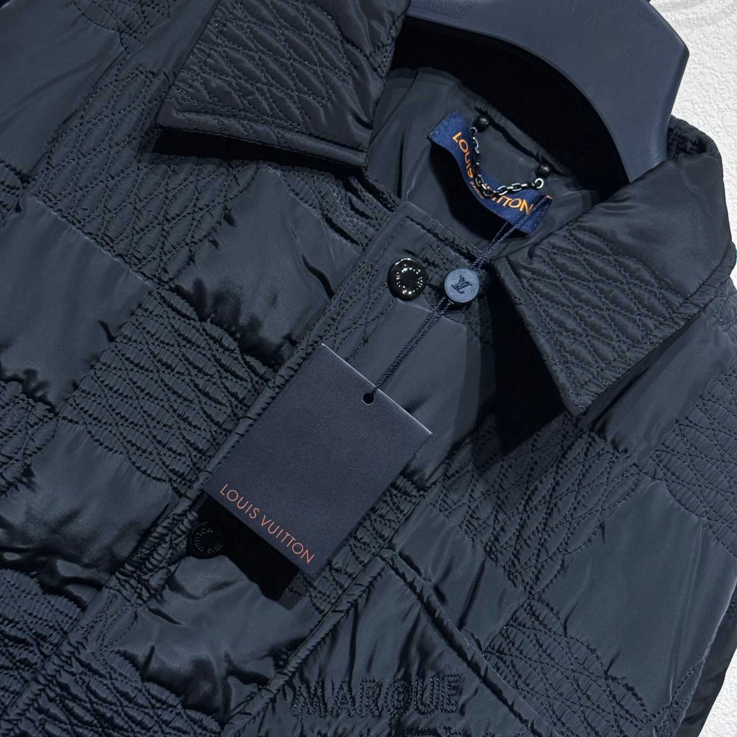 Louis Vuitton Damier Quilted Nylon Overshirt   1AFHXN - PerfectKickZ