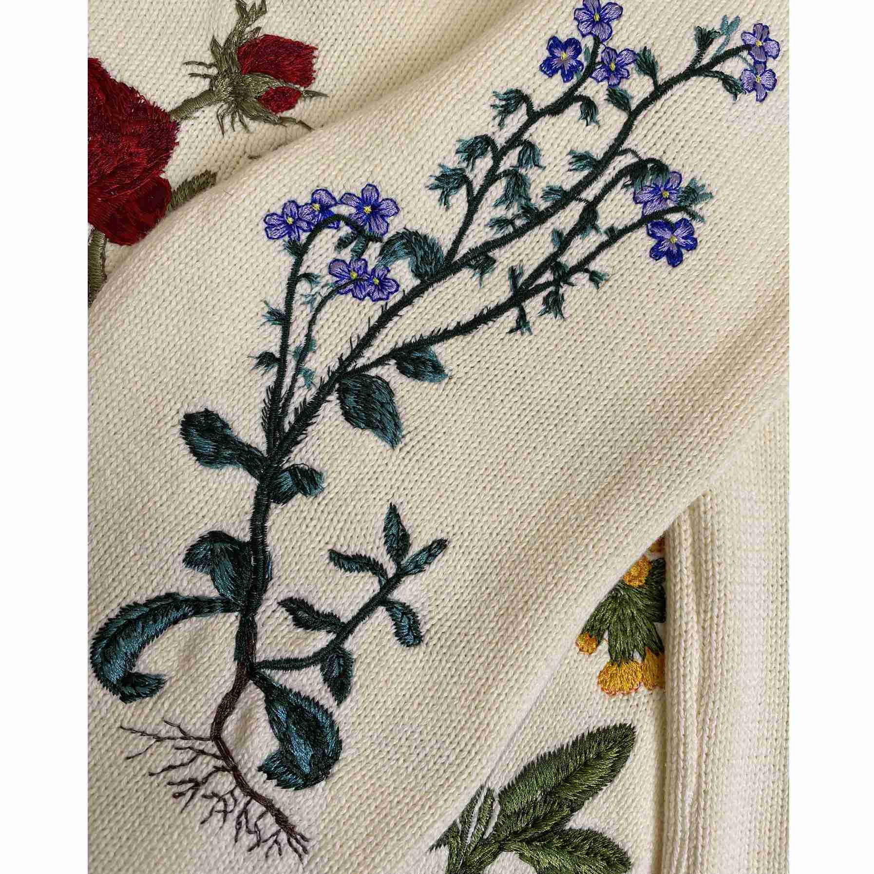 Dior Sweater White Cotton Jersey  - PerfectKickZ