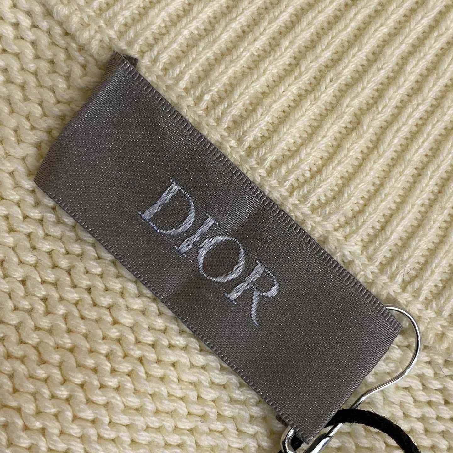Dior Sweater White Cotton Jersey  - PerfectKickZ