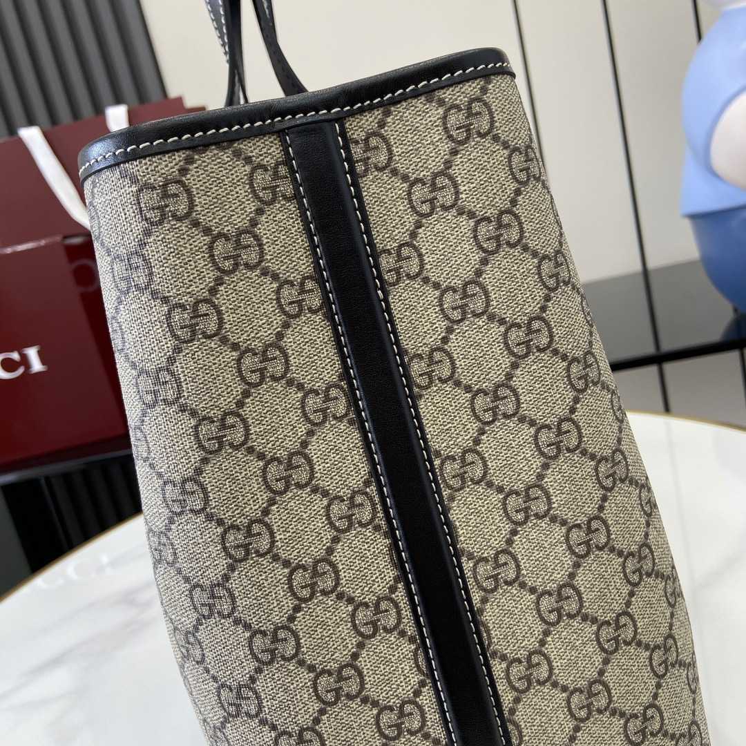 Gucci GG Emblem Medium Tote Bag - PerfectKickZ
