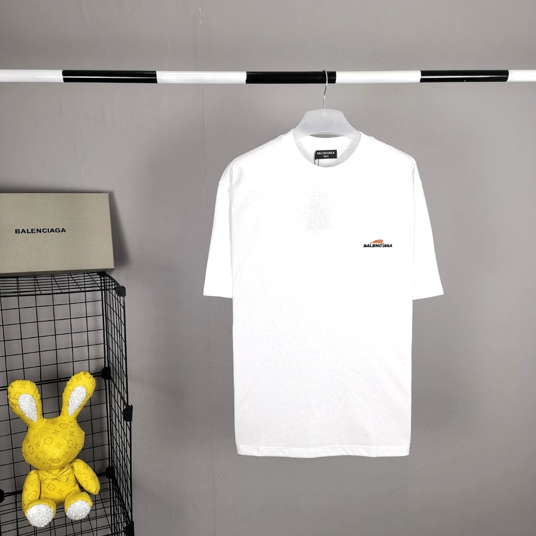 Balenciaga Cotton T-Shirt  - PerfectKickZ