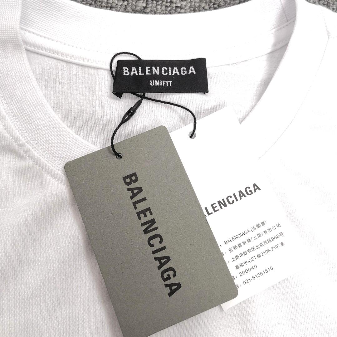 Balenciaga Cotton T-Shirt  - PerfectKickZ