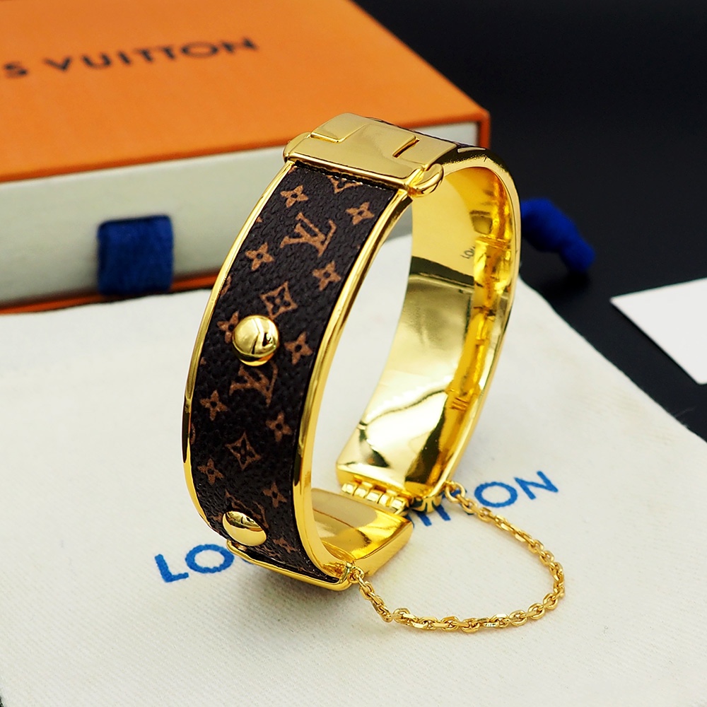 Louis Vuitton LV Signature Bracelet   M1434S - PerfectKickZ