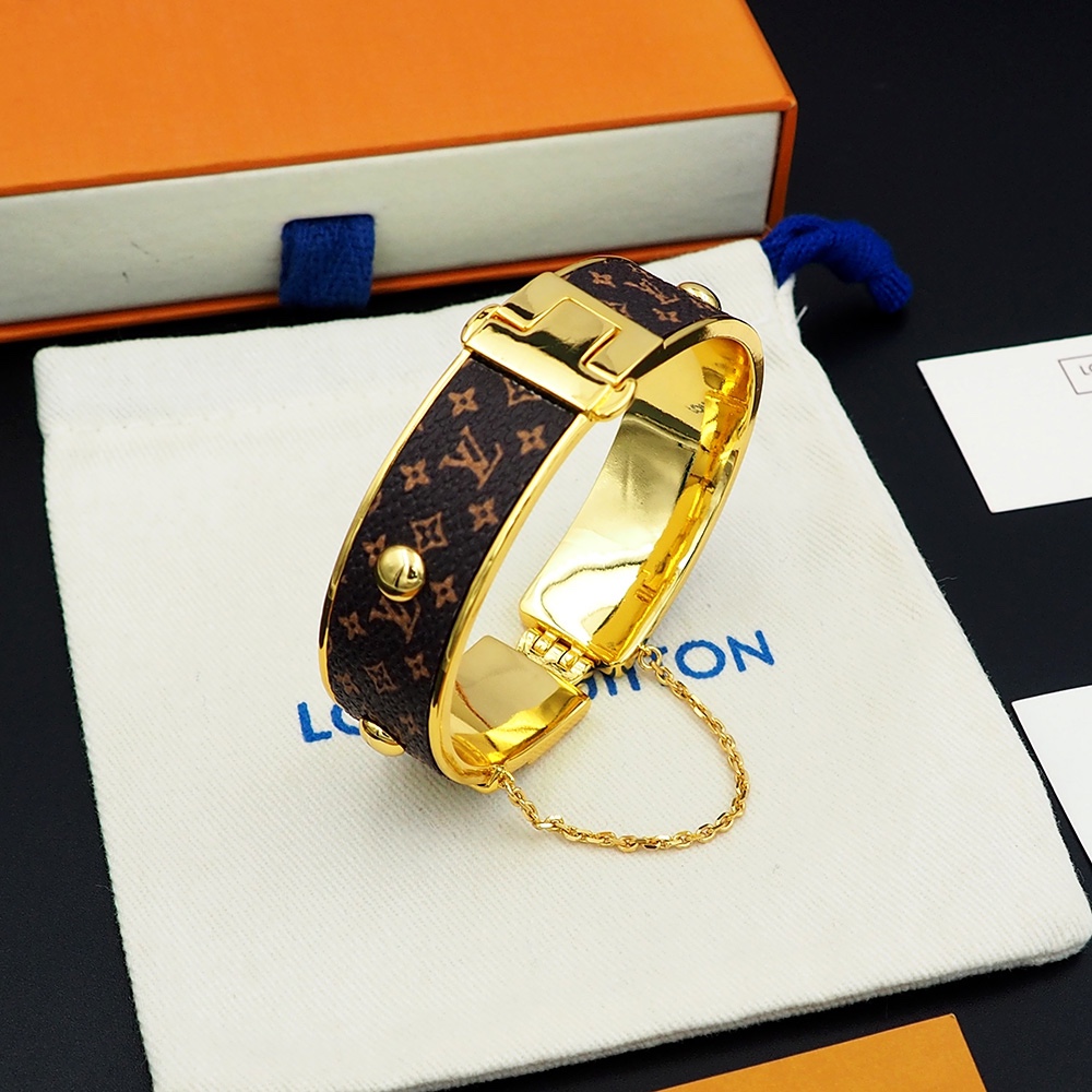 Louis Vuitton LV Signature Bracelet   M1434S - PerfectKickZ
