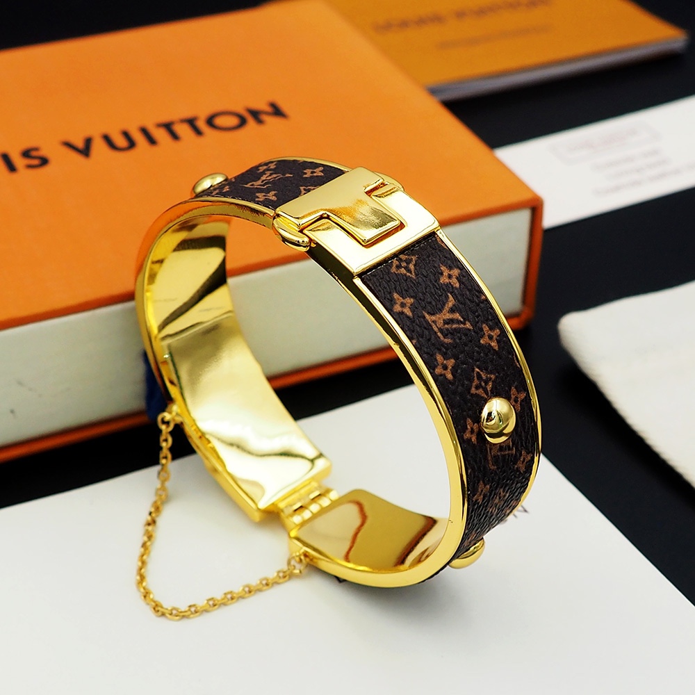 Louis Vuitton LV Signature Bracelet   M1434S - PerfectKickZ