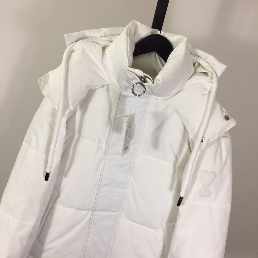 Ami De Coeur Patch Down Jacket - PerfectKickZ