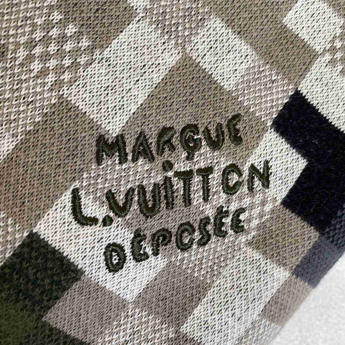 Louis Vuitton Damier Cotton Jacquard Pullover - PerfectKickZ