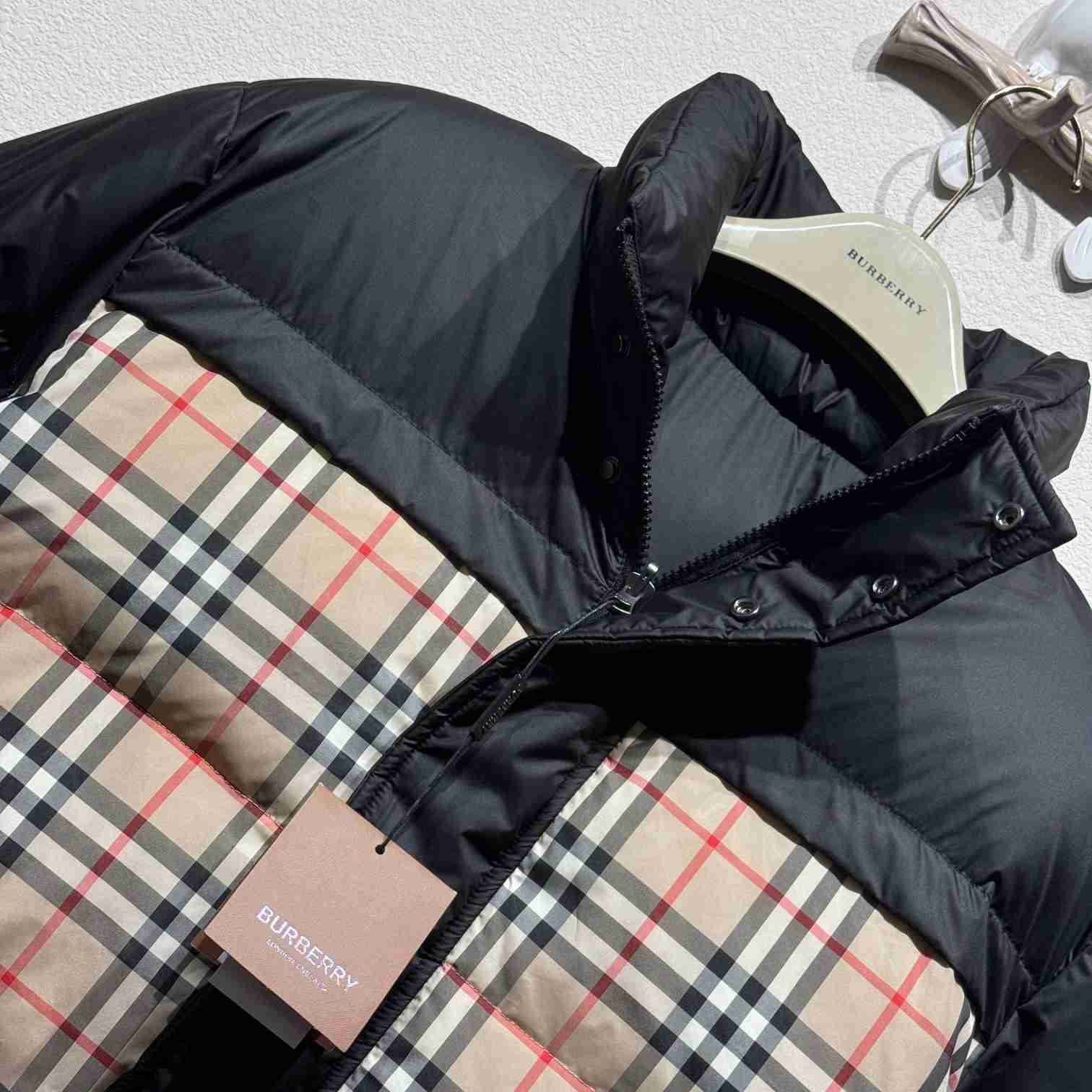 Burberry Reversible Check Puffer Jacket - PerfectKickZ