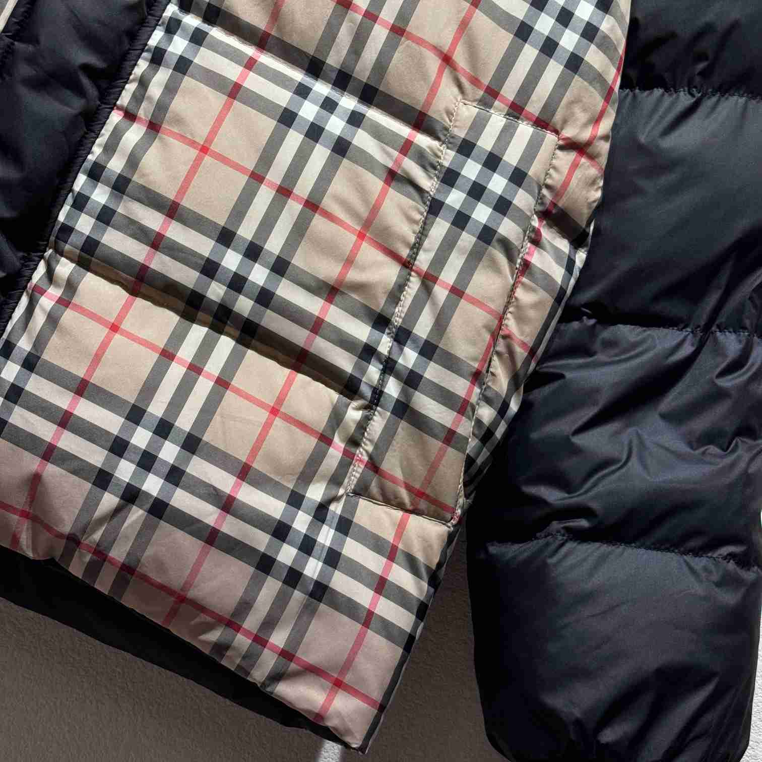 Burberry Reversible Check Puffer Jacket - PerfectKickZ
