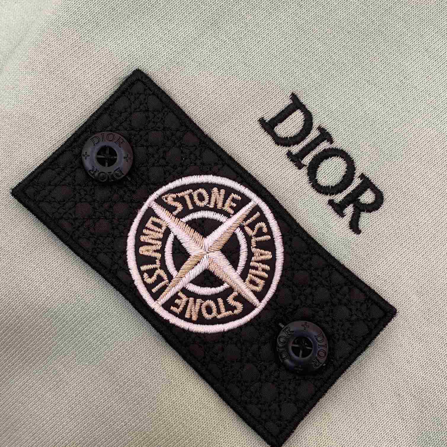 Dior And Stone Island Sweatshirt  - PerfectKickZ