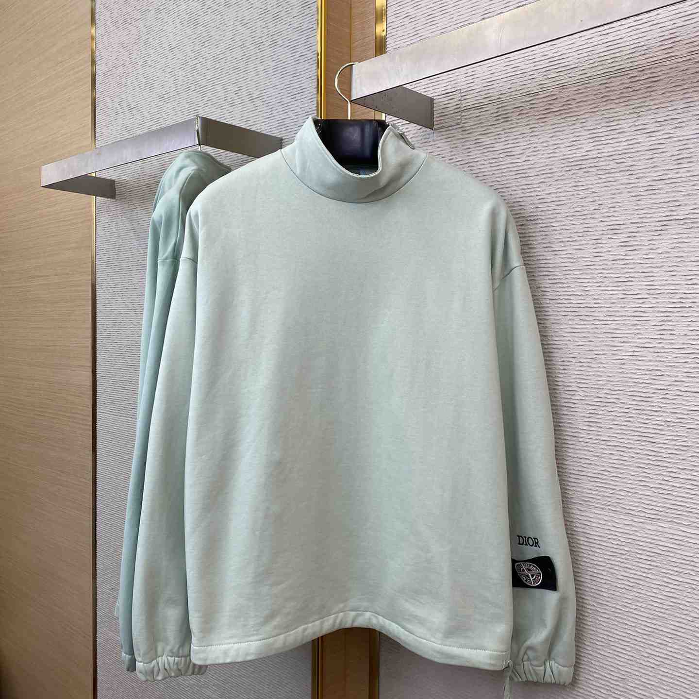 Dior And Stone Island Sweatshirt  - PerfectKickZ