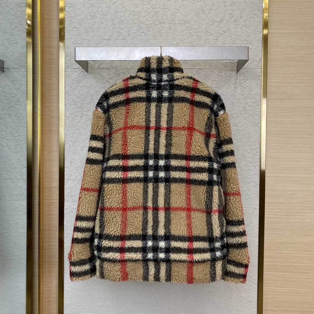 Burberry Check Wool Jacket  - PerfectKickZ
