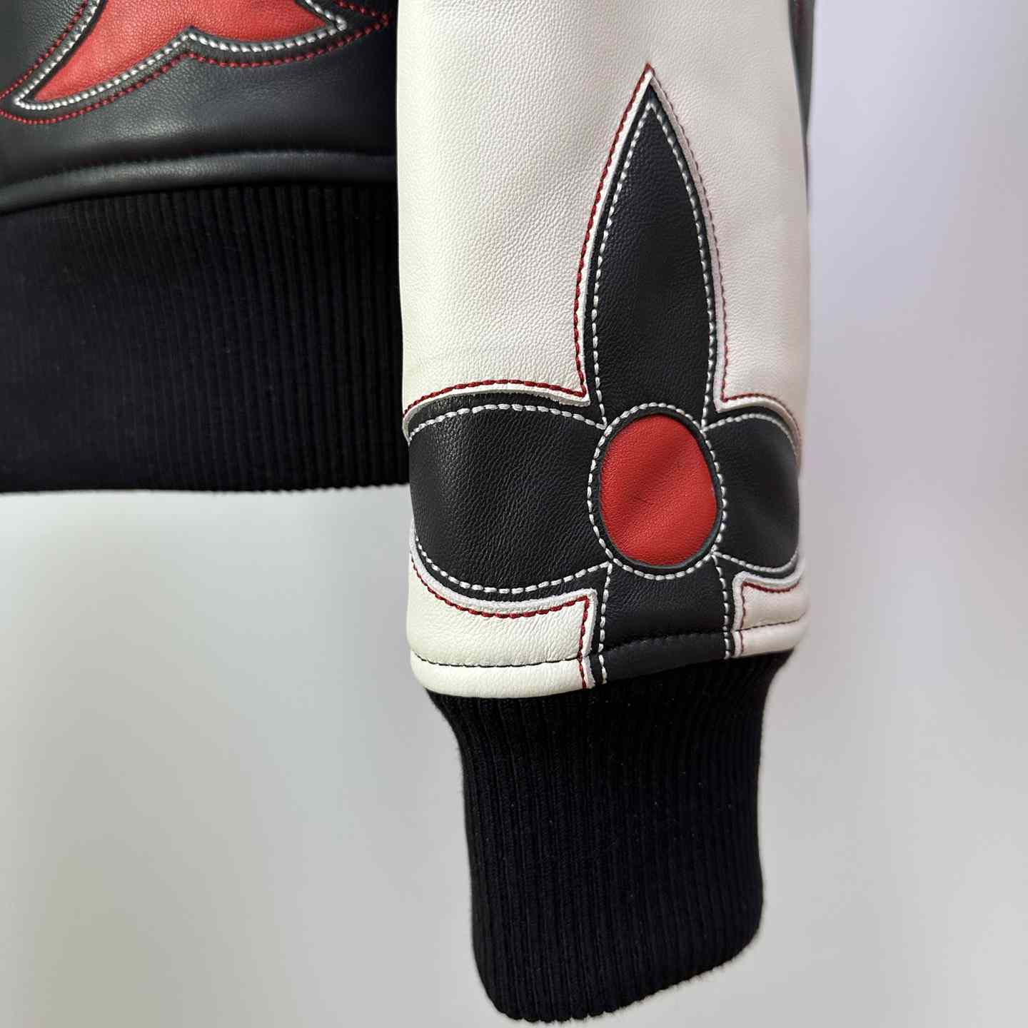 Louis Vuitton Embroidered Leather Bomber Jacket   - PerfectKickZ