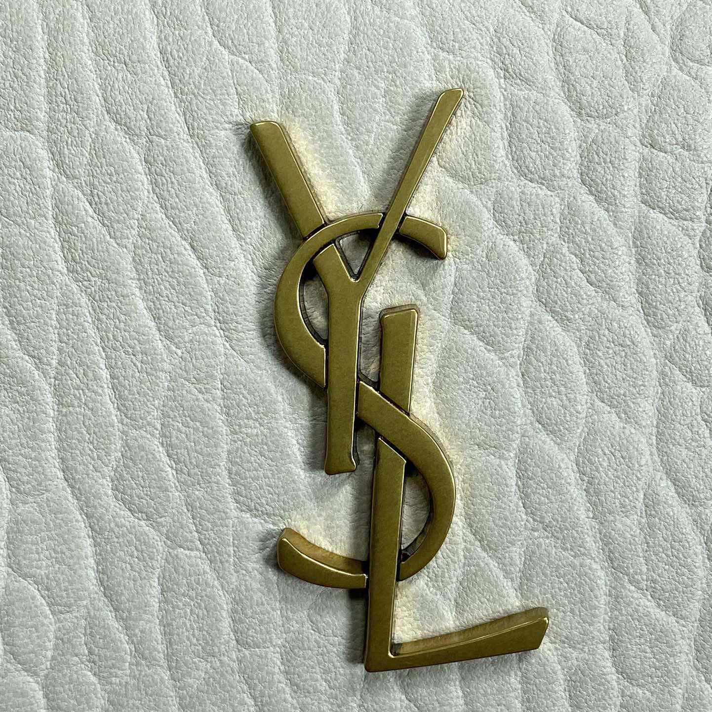 Saint Laurent Cassandre Large Envelope Pouch In Lambskin - PerfectKickZ