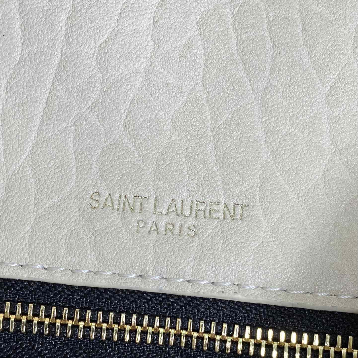 Saint Laurent Cassandre Large Envelope Pouch In Lambskin - PerfectKickZ