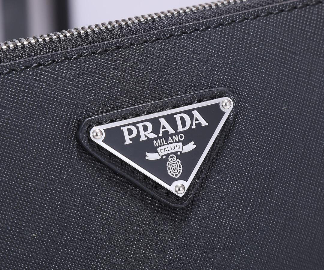 Prada Saffiano Leather Clutch  (26.5*17*5cm) - PerfectKickZ