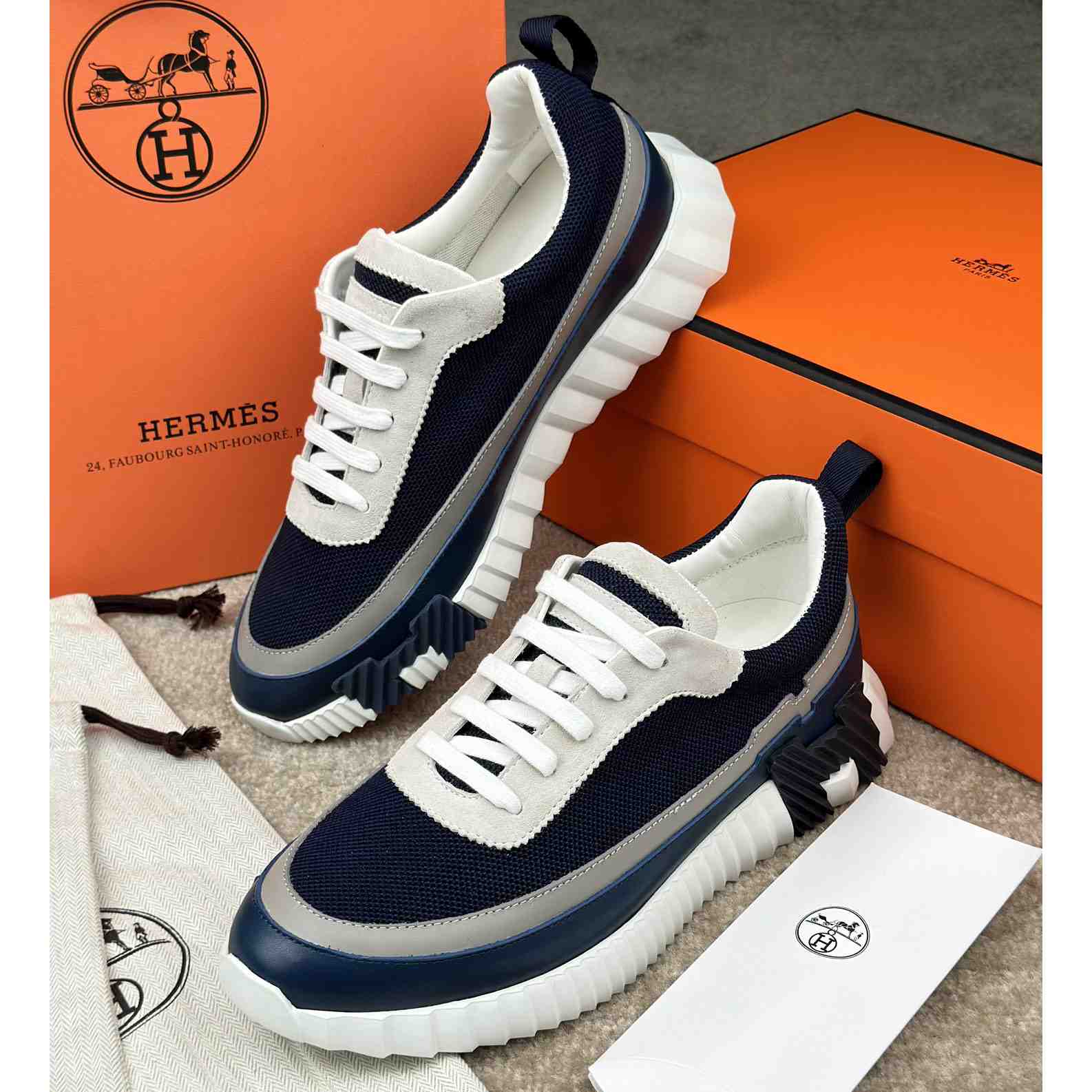 Hermes Bouncing Sneaker - PerfectKickZ