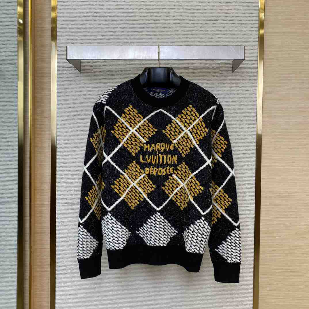 Louis Vuitton Wool Blend Pullover   - PerfectKickZ