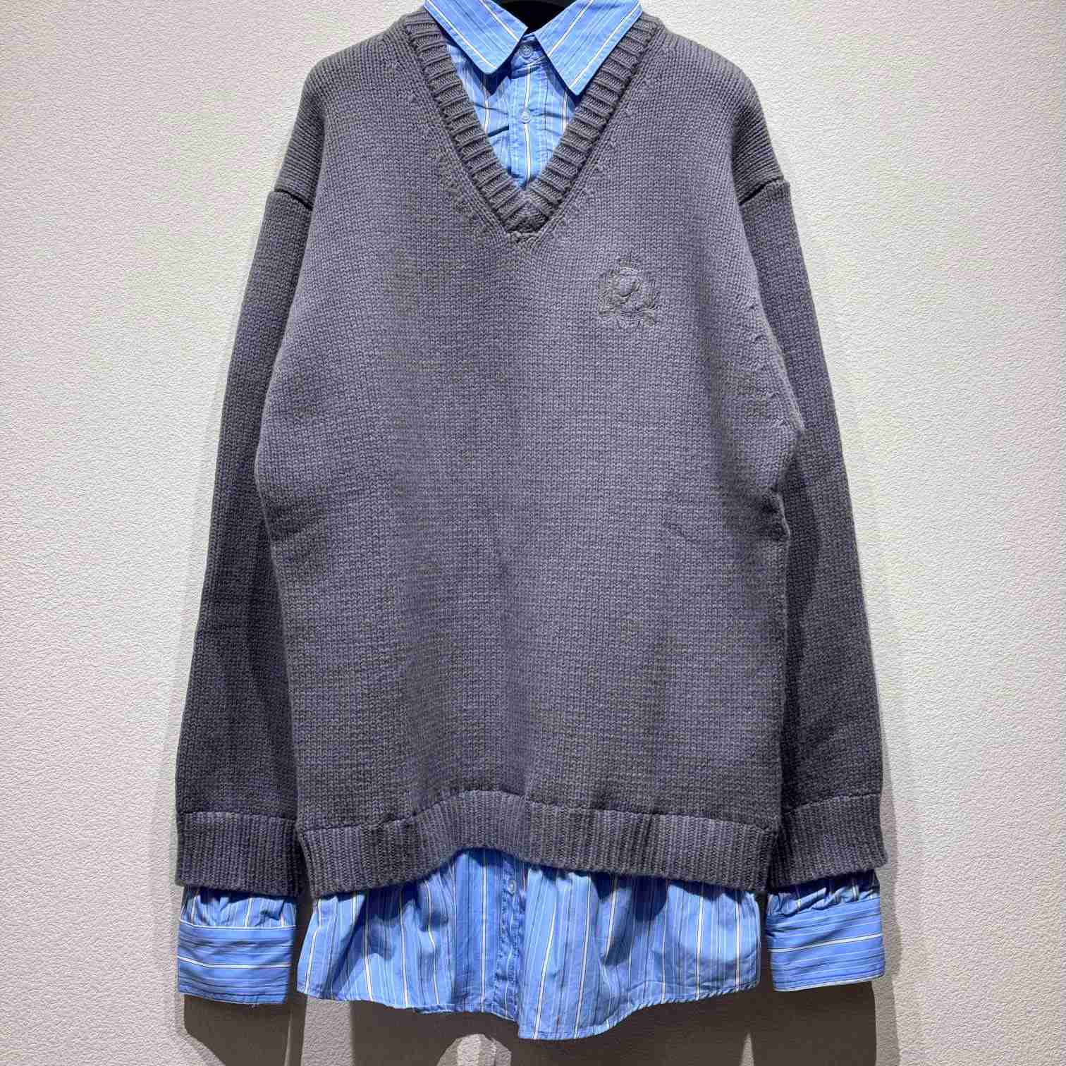 Balenciaga Layered Sweater - PerfectKickZ