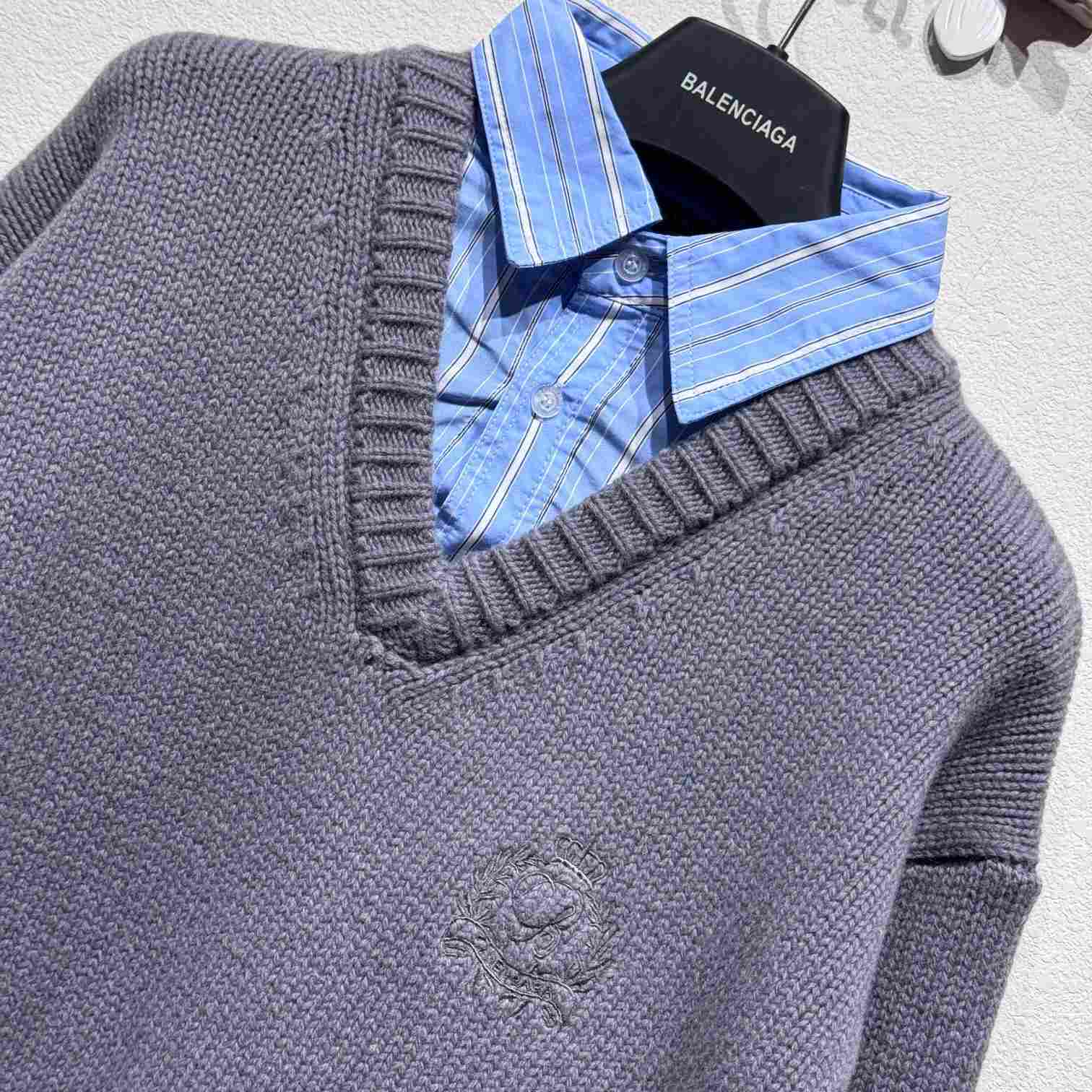Balenciaga Layered Sweater - PerfectKickZ