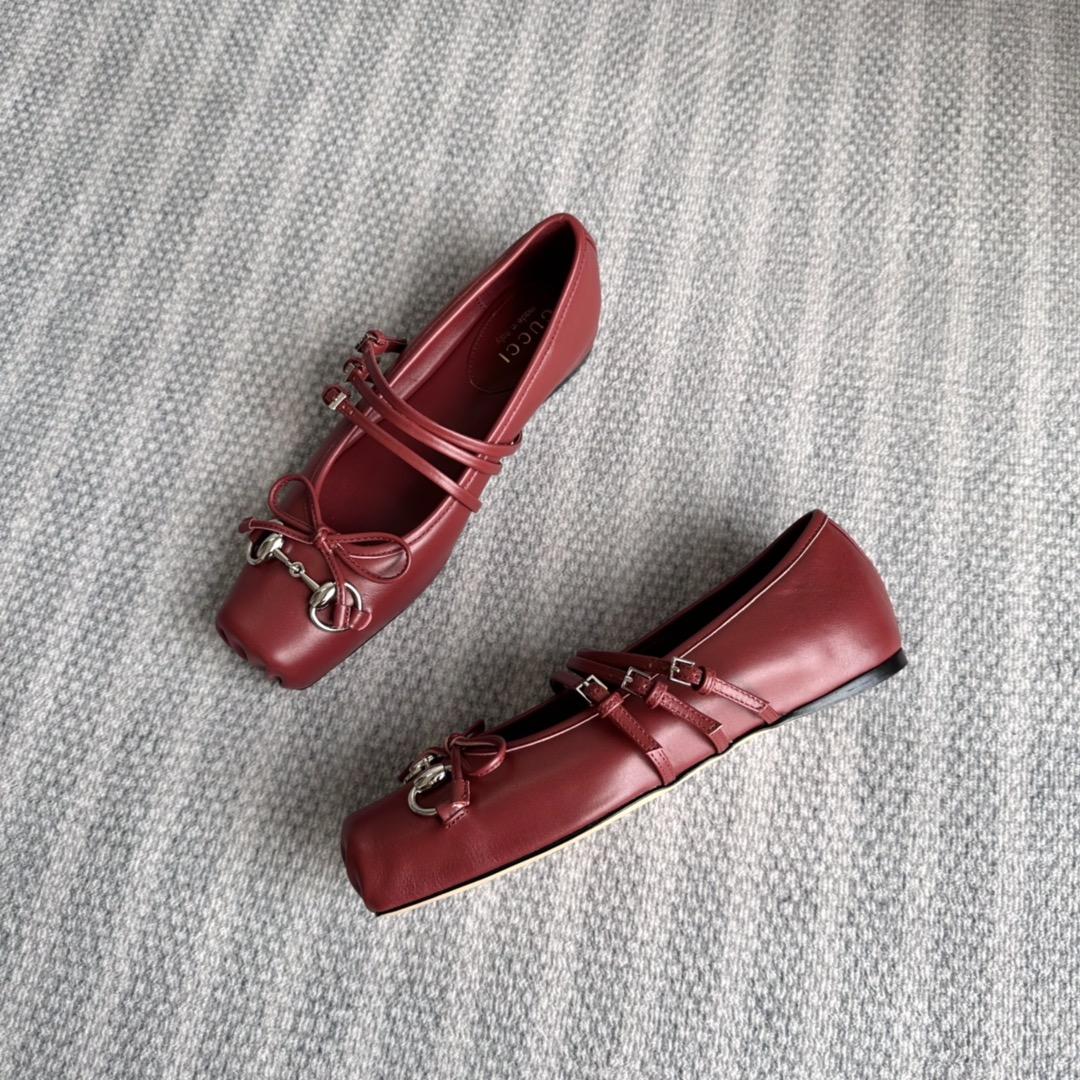 Gucci Women's Gucci Horsebit Ballet Flat - PerfectKickZ