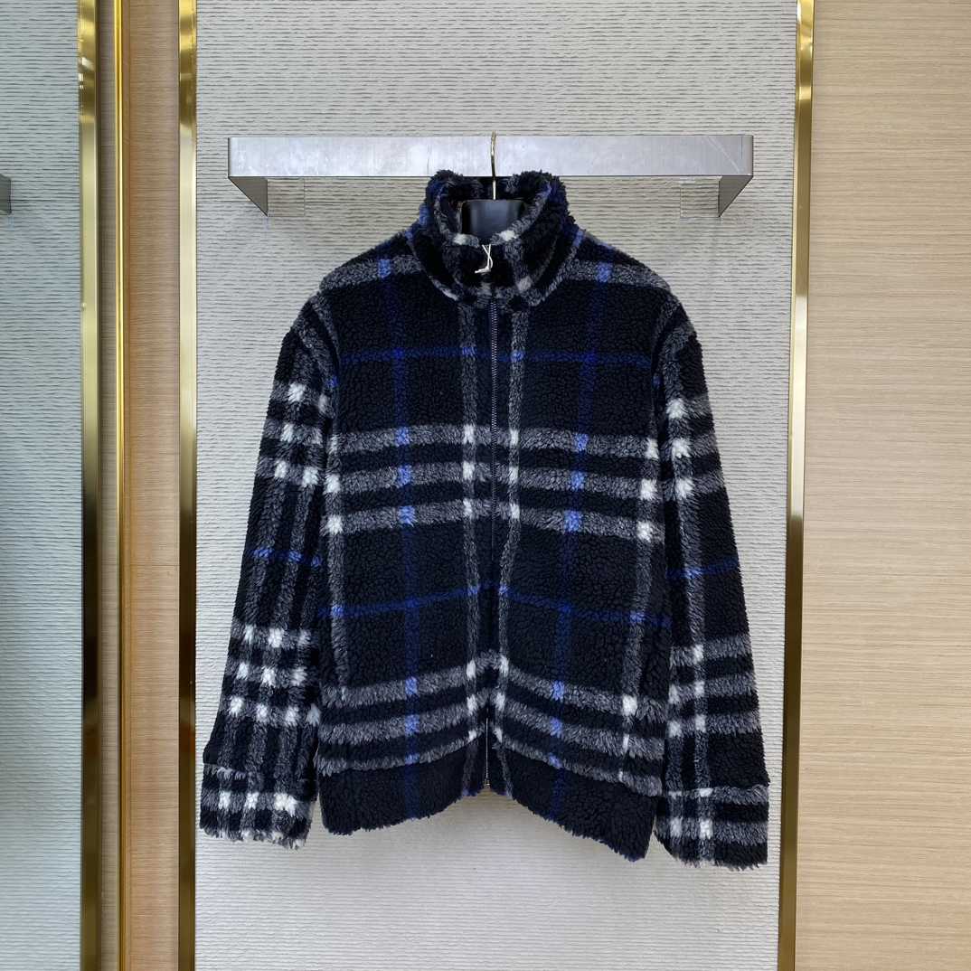 Burberry Check Wool Jacket  - PerfectKickZ