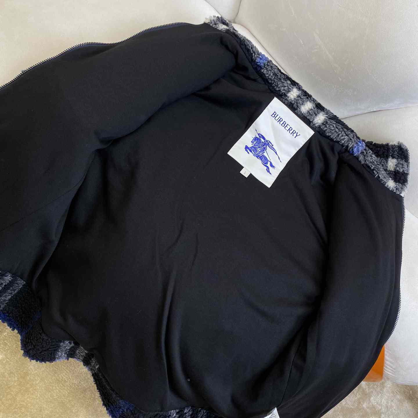 Burberry Check Wool Jacket  - PerfectKickZ