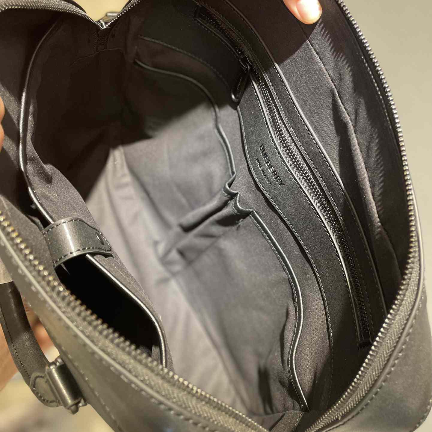 Burberry Ainsworth Checked Zipped Briefcase - PerfectKickZ