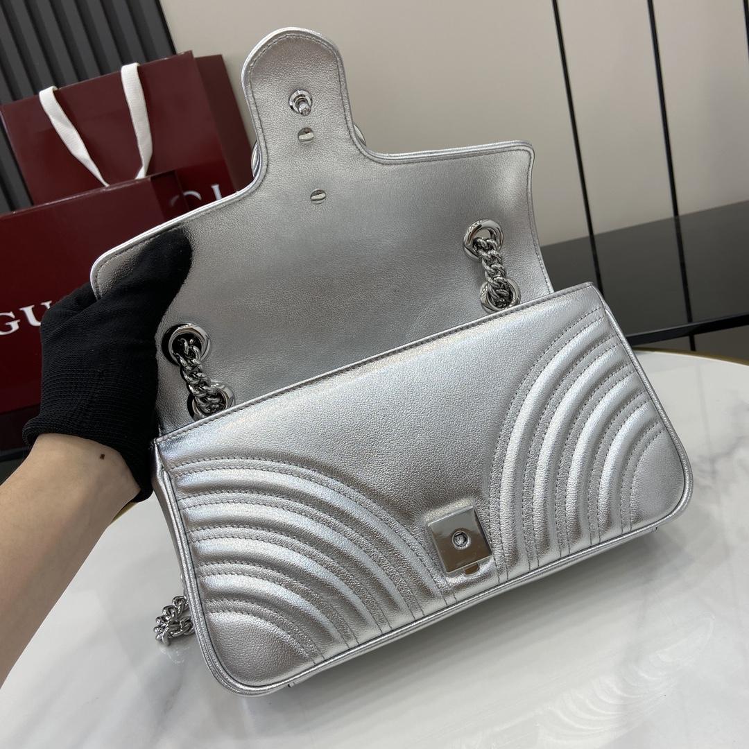 Gucci GG Marmont Small Shoulder Bag - PerfectKickZ