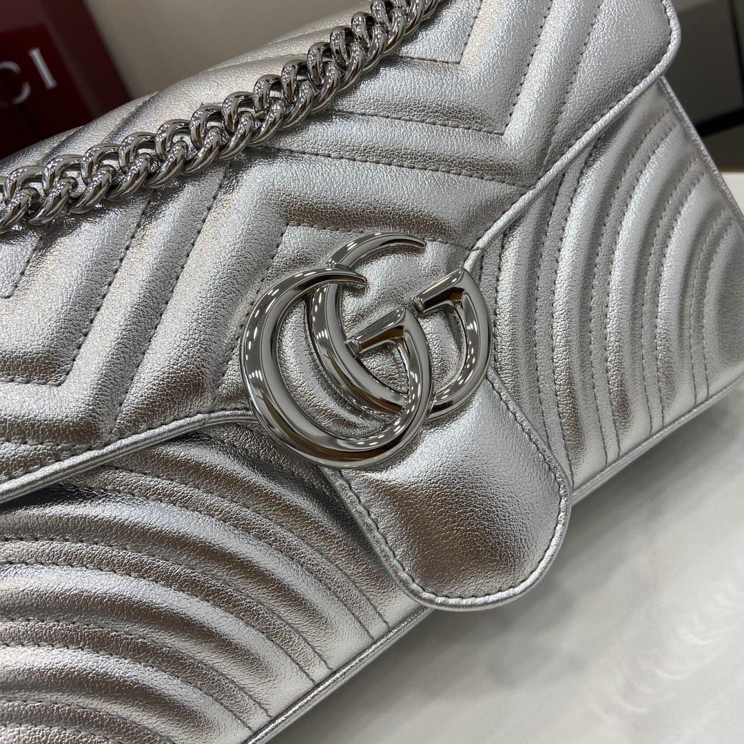 Gucci GG Marmont Small Shoulder Bag - PerfectKickZ