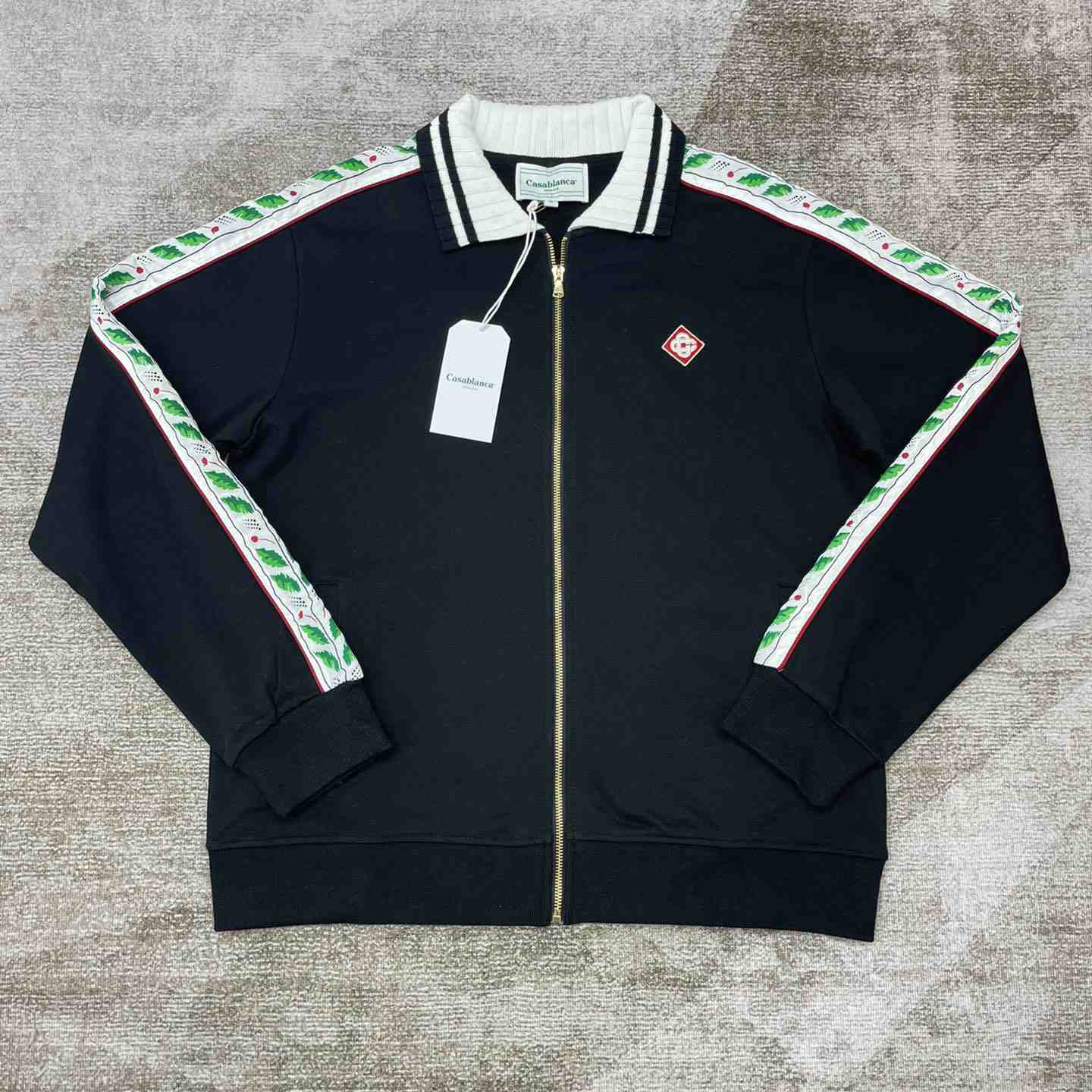 Casablanca Laurel Track Jacket   c853 - PerfectKickZ