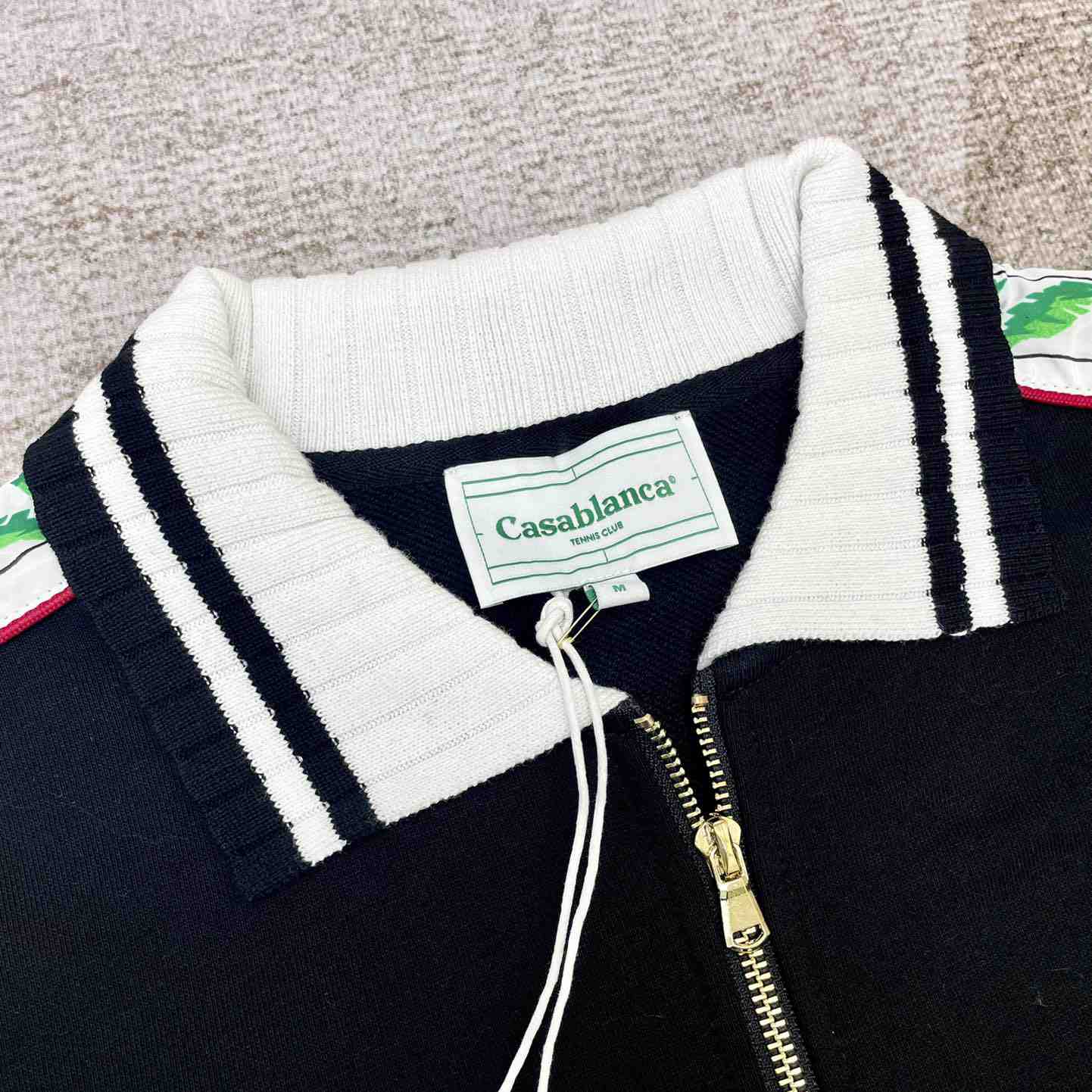 Casablanca Laurel Track Jacket   c853 - PerfectKickZ