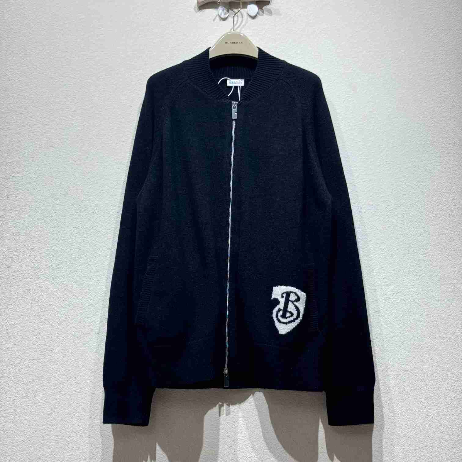 Burberry B Shield Wool Blend Bomber Jacket   - PerfectKickZ