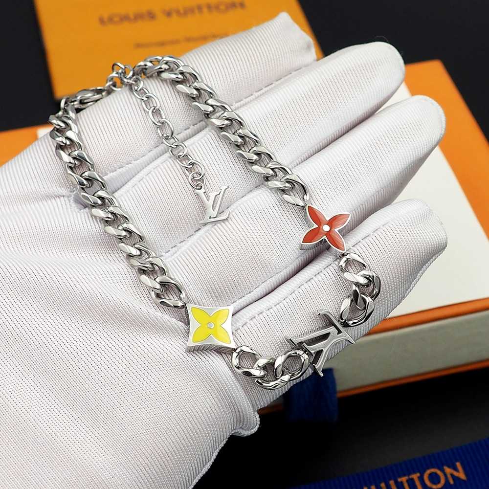 Louis Vuitton Monogram Row Bracelet  M1598A - PerfectKickZ